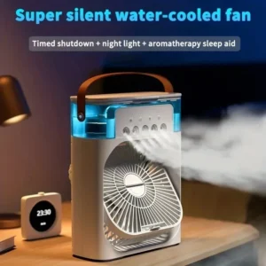 kf-S40d86e1fd7b44509b3dcdc677c489a38p-Portable-Humidifier-Fan-AIr-Conditioner-Household-Small-Air-Cooler-Hydrocooling-Portable-Air-Adjustment-For-Office-3 Portable Humidifier Fan Air Conditioner