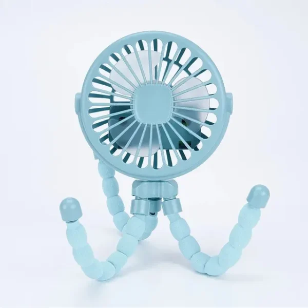 kf-S41bd504a9ff945de9132f151b122b93fz-Mini-Handheld-Octopus-Folding-Fan-Multi-Functional-Five-In-One-Portable-Fan-Silent-Home-Dormitory-Baby Mini Handheld Stroller Fan