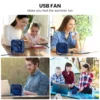 USB Desk Fan Strong Airflow
