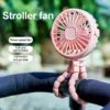 kf-S7364eb49d36546a6a575ed66d79f8c678-Mini-Handheld-Octopus-Folding-Fan-Multi-Functional-Five-In-One-Portable-Fan-Silent-Home-Dormitory-Baby Mini Handheld Stroller Fan