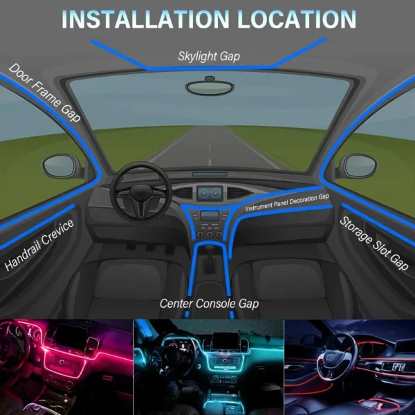 Neon Car Light kits