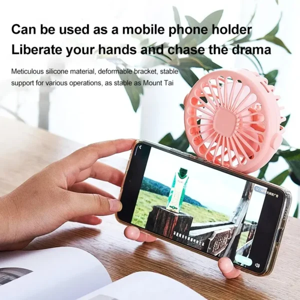 kf-S8a75a9da1a6349c2b3d0b5933038e1c3u-Mini-Handheld-Octopus-Folding-Fan-Multi-Functional-Five-In-One-Portable-Fan-Silent-Home-Dormitory-Baby Mini Handheld Stroller Fan