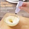 Electric Hand Whisk Mixer Coffee Milk Egg Beater