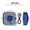 USB Desk Fan Strong Airflow