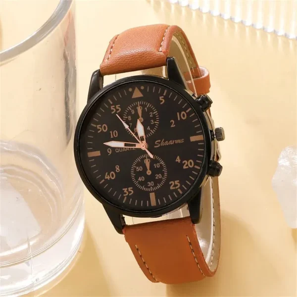 Men Watch Luxury Bracelet Set
