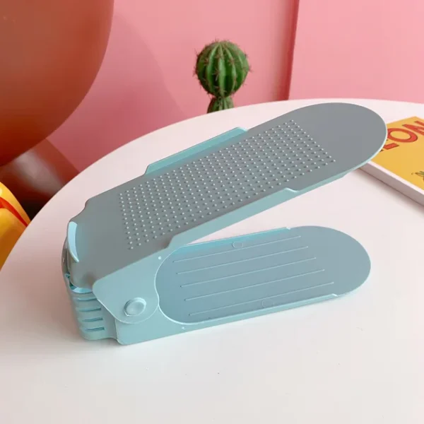 6Pcs Durable Adjustable Shoe Organizer