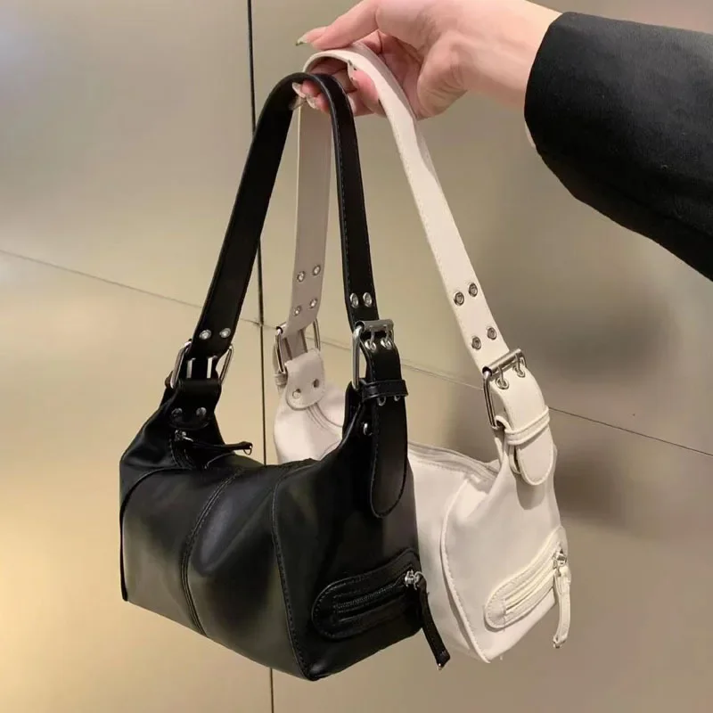 Shoulder Bag Trendy Motorcycle Handbag
