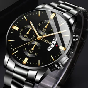 kf-Sb1b202a2d8d949caa4b62f1617e94ad00-Fashion-Men-Stainless-Steel-Watch-Luxury-Calendar-Quartz-Wrist-Watch-Mens-Business-Watches-for-Man-Clock Men Luxury Watch