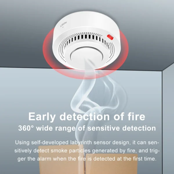 WiFi Smoke Alarm Fire Protection