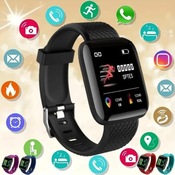 kf-Sfb17027661ad47ed9b60927d62c614a46-Multifunction-Smart-Watch-For-Men-Women-Kids-Message-Remind-Music-Control-Sport-Step-Calories-D13-Smartwatch Smart Watch For Men Women Kids